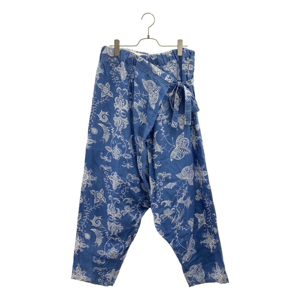 JUNYAWATANABE COMME des GARÇONS 男士 | 2022 春夏 |全身印花抽繩 Sarouel 寬裹身褲 | SHOPBOP L 號 |男士