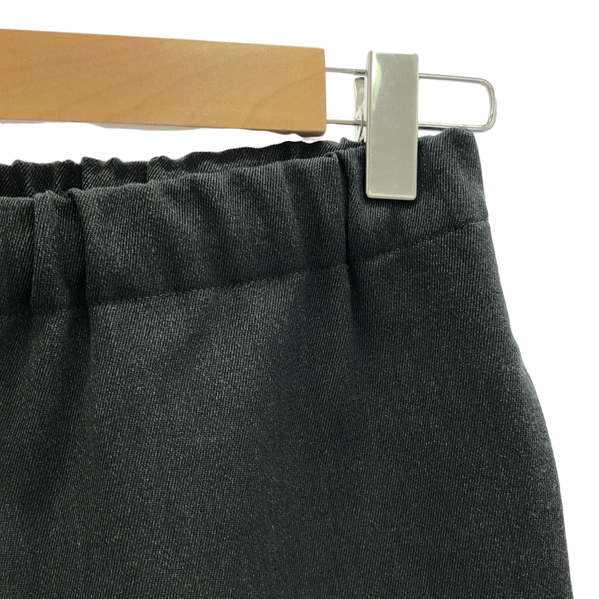 MARNI / 마르니 | 울 테이퍼드 이지 팬츠 | 36 | 차콜 그레이 | 여성