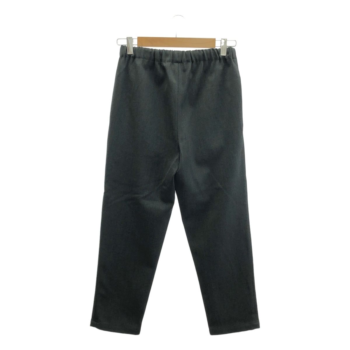 MARNI / 마르니 | 울 테이퍼드 이지 팬츠 | 36 | 차콜 그레이 | 여성