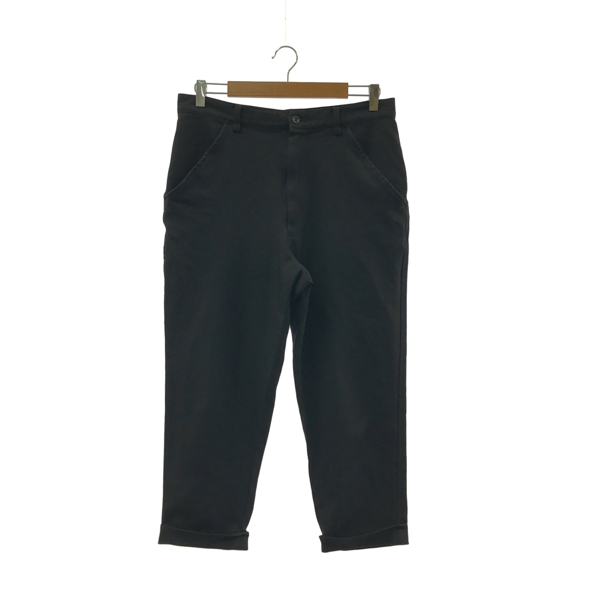 BLACK COMME des GARCONS / ブラックコムデギャルソン | 2015SS | ポリエステル縮絨 テーパードパンツ | M | メンズ