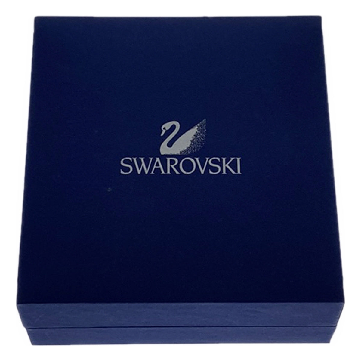 SWAROVSKI / スワロフスキー | クリスタル装飾 スタッドピアス 両耳用 | シルバー / パープル | レディース