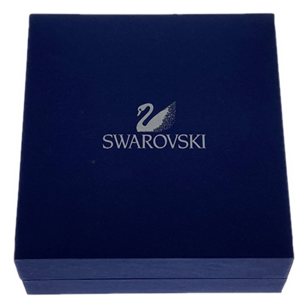 SWAROVSKI / 스와 로브 스키 | 크리스탈 장식 스터드 피어싱 양이용 | 실버 / 퍼플 | 여성