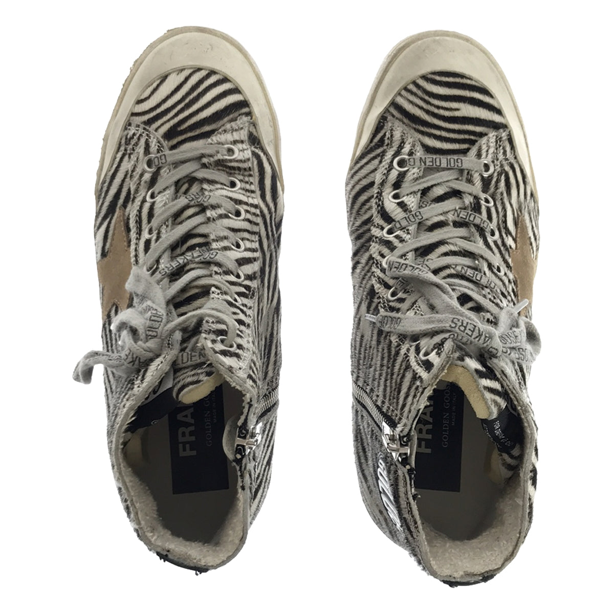 GOLDEN GOOSE / ゴールデングース | FRANCY PENSTAR HORSY ZEBRA スニーカー | 38 | マルチカラー | レディース