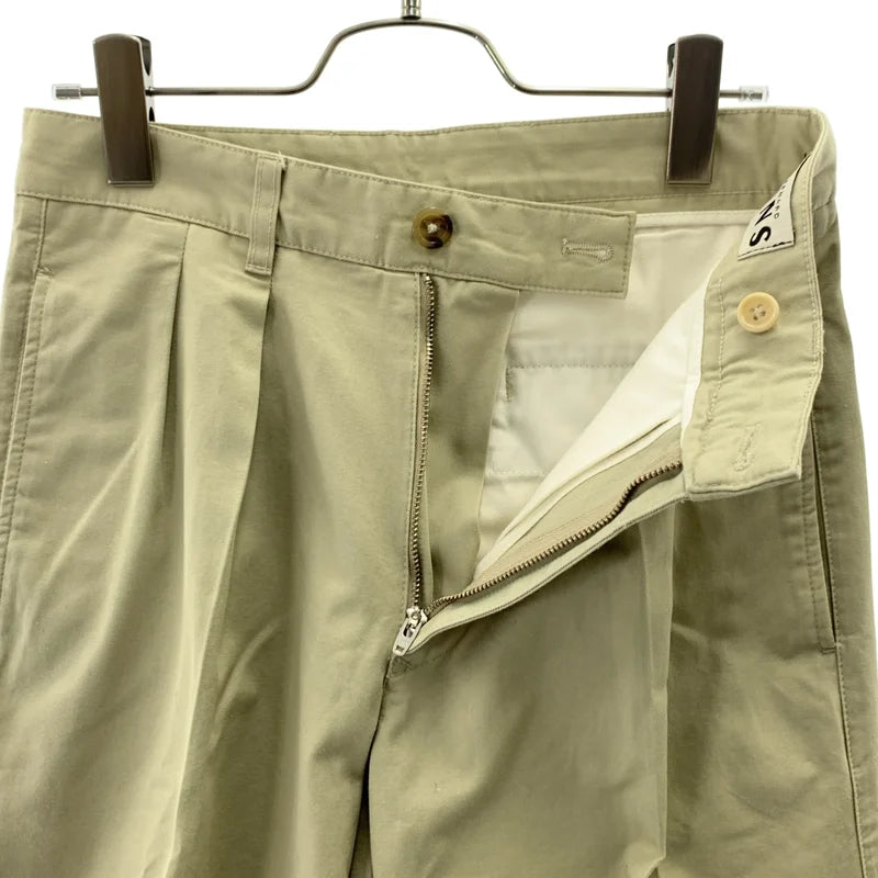 BERNARD ZINS / ベルナールザンス | ×BEAMS F / ビームス エフ 別注 BRUCE コットンツイル パンツ | 36 | メンズ