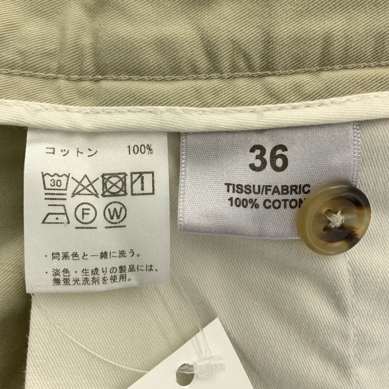 BERNARD ZINS / ベルナールザンス | ×BEAMS F / ビームス エフ 別注 BRUCE コットンツイル パンツ | 36 | メンズ