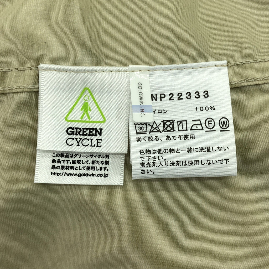 THE NORTH FACE / ザノースフェイス | Compact Anorak コンパクトアノラック パーカー ユニセックス | M | ベージュ | メンズ