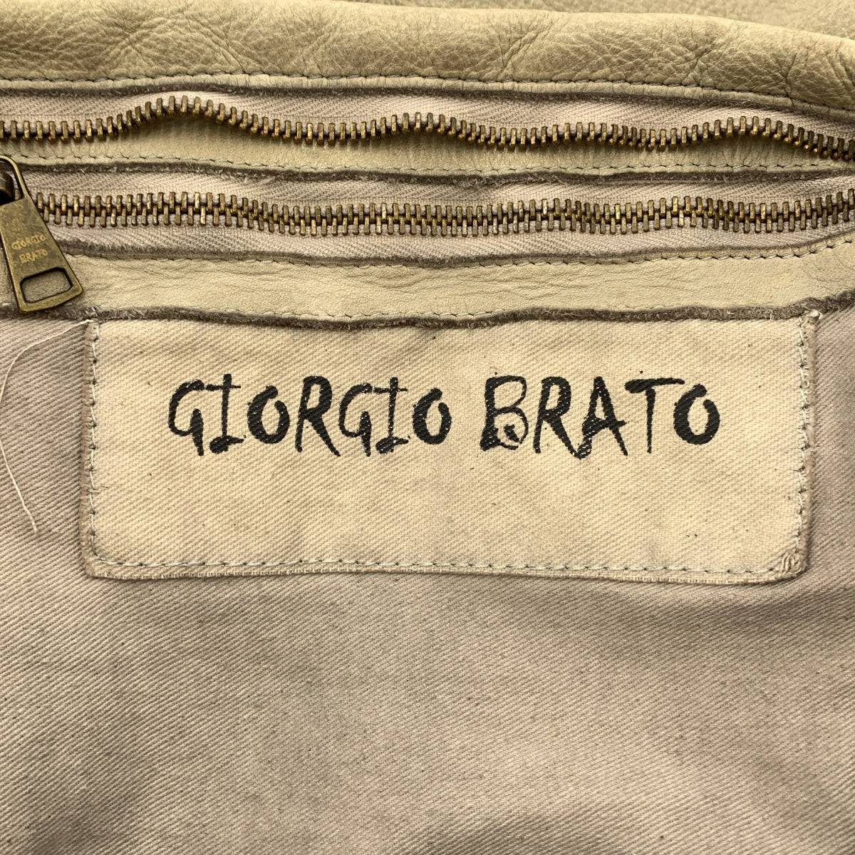 GIORGIO BRATO / 조르지오 브라트 | 2way 숄더 포함 가죽 토트 백 |