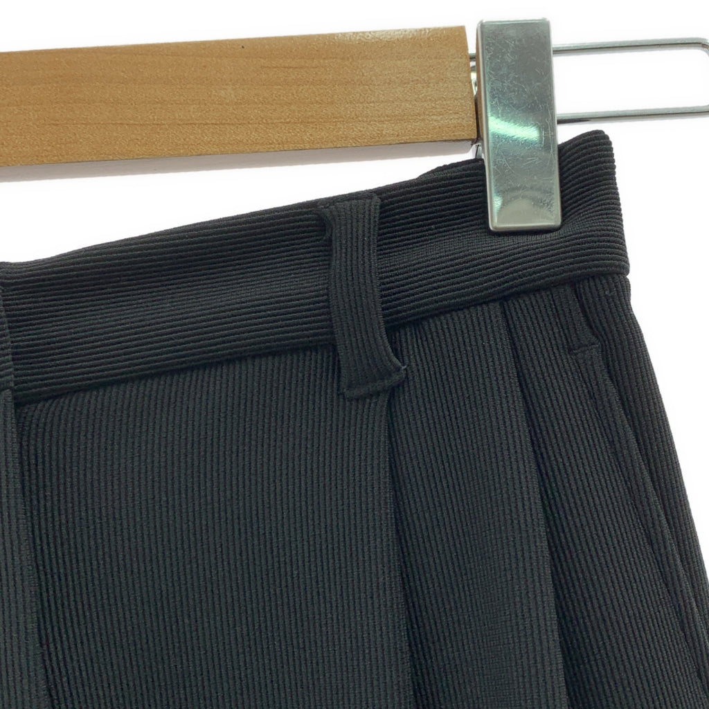 CLANE / 크라네 | RIB STRIPE TUCK PANTS 리브 스트라이프 탁 팬츠 | 0 |