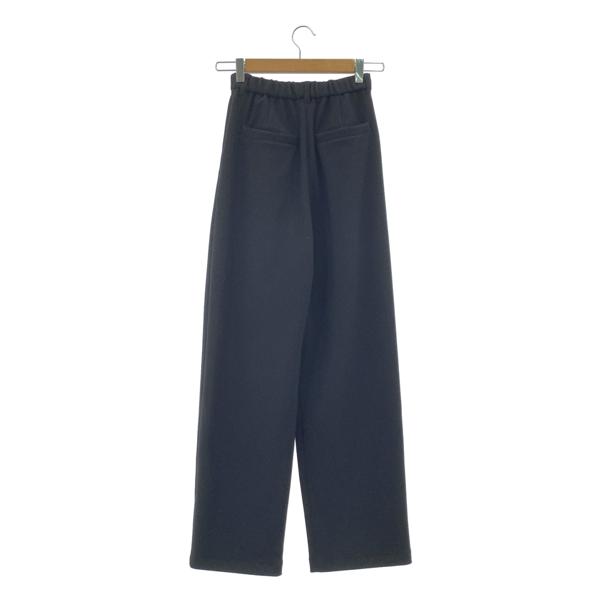 CLANE / 크라네 | RIB STRIPE TUCK PANTS 리브 스트라이프 탁 팬츠 | 0 |