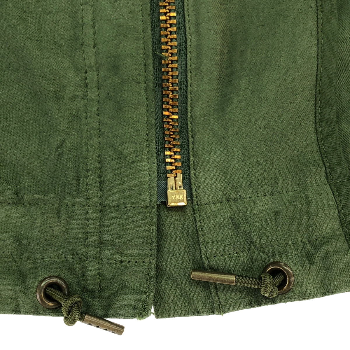 Ron Herman | Nepped Drawstring Military Jacket | XS | Women's