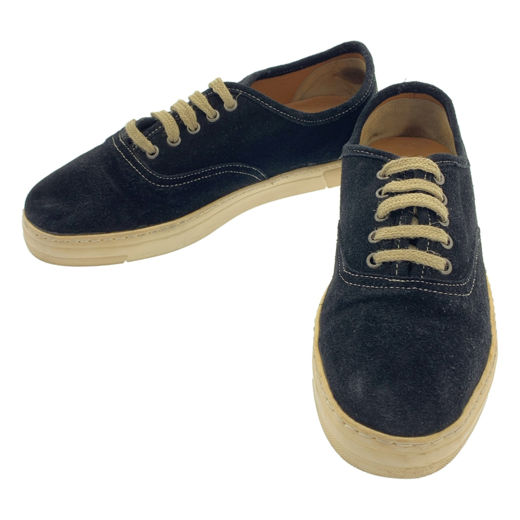 GEOFFREY B.SMALL / ジェフリーBスモール | G.rebesco italian vicentina suede low trainer shoe スエード スニーカー | 42 | メンズ