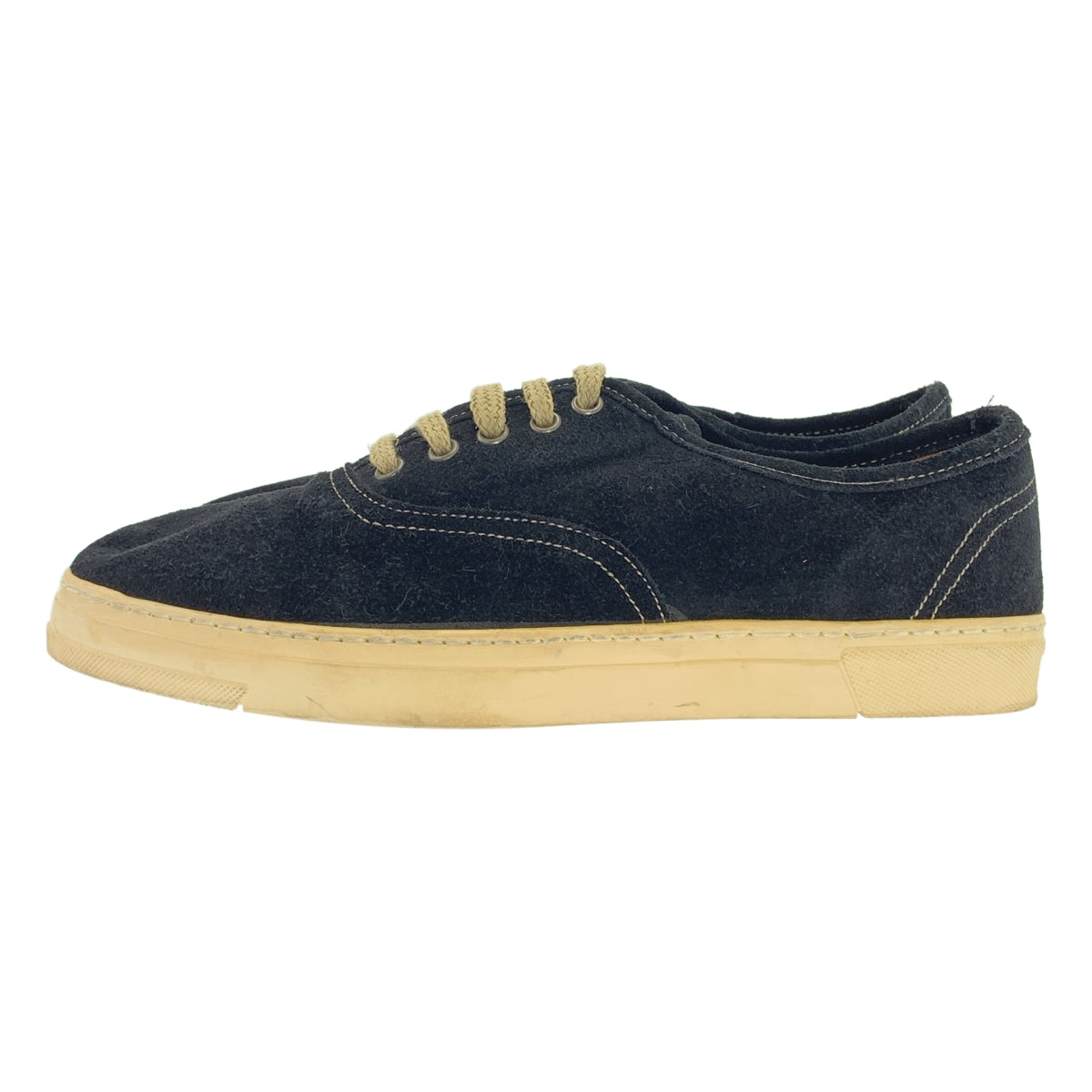 GEOFFREY B.SMALL / ジェフリーBスモール | G.rebesco italian vicentina suede low trainer shoe スエード スニーカー | 42 | メンズ