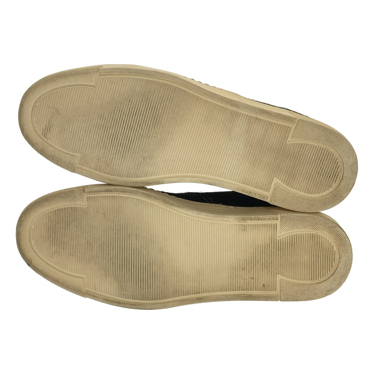 GEOFFREY B.SMALL / Jeffrey B. Small | G.rebesco 義大利 Vicentina 絨面革低筒運動鞋 | 尺寸 42 | 黑色/米色 | 男款