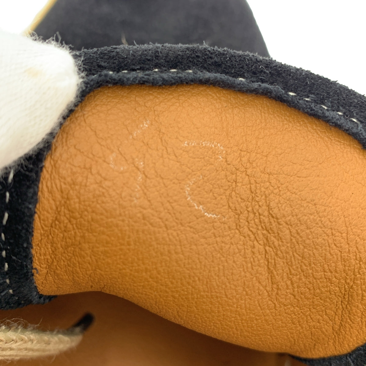 GEOFFREY B.SMALL / Jeffrey B. Small | G.rebesco 義大利 Vicentina 絨面革低筒運動鞋 | 尺寸 42 | 黑色/米色 | 男款