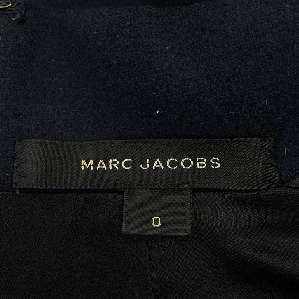 MARC JACOBS / マークジェイコブス | ウール Vネック ロング ワンピース | 0 | レディース