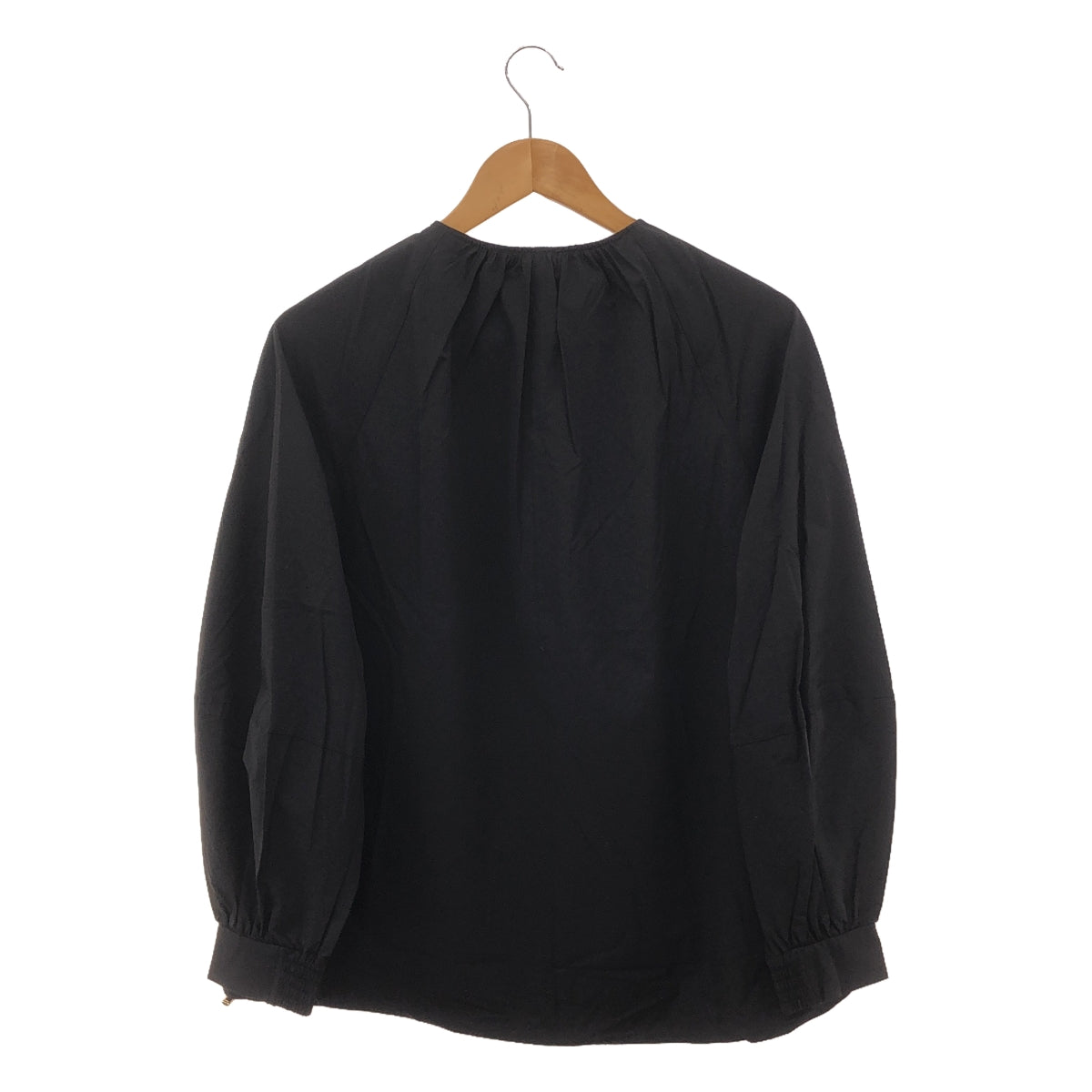 NIJYUSANKU / 23ku | Full zip gathered neck blouse | 38 | Women's