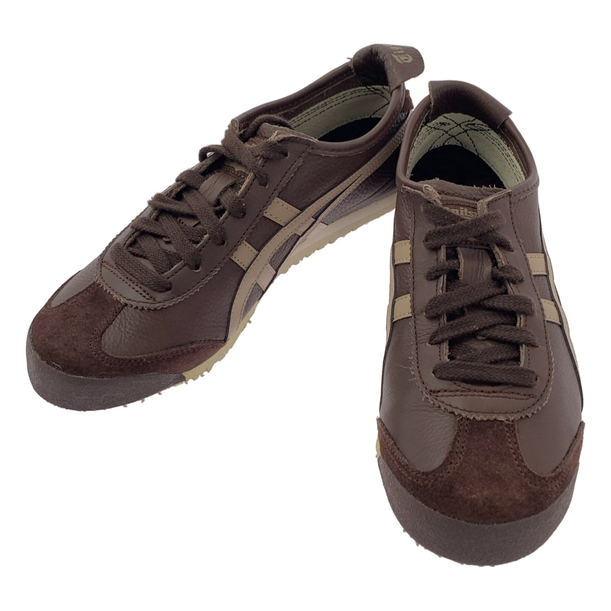 Onitsuka Tiger / 오니츠카 타이거 | MEXICO 66 / 멕시코 가죽 로우 컷 스니커즈 | 23.5 |