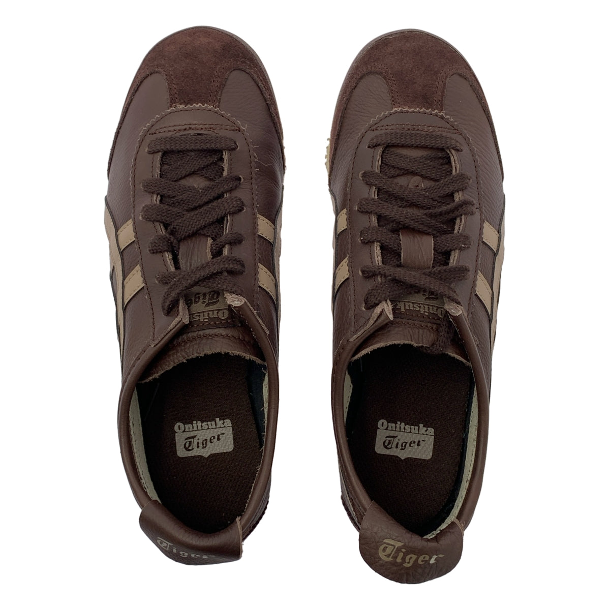 Onitsuka Tiger / 오니츠카 타이거 | MEXICO 66 / 멕시코 가죽 로우 컷 스니커즈 | 23.5 |