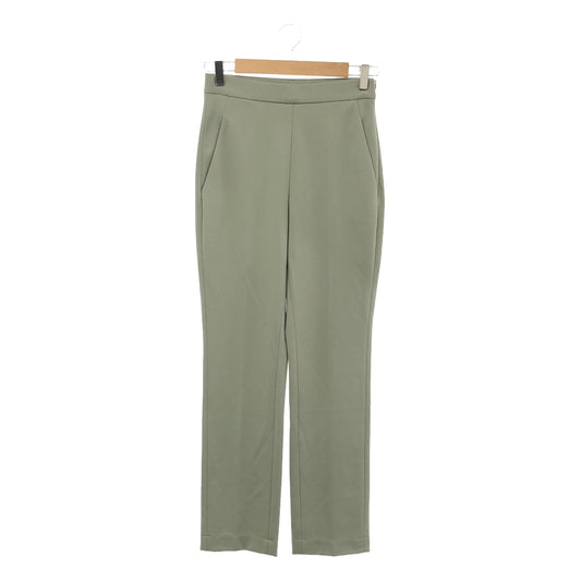 HARRIS WHARF LONDON / 해리스워프 런던 | Straight Leg Trousers Techno Viscose 바지 | 40 | 민트 | 여성