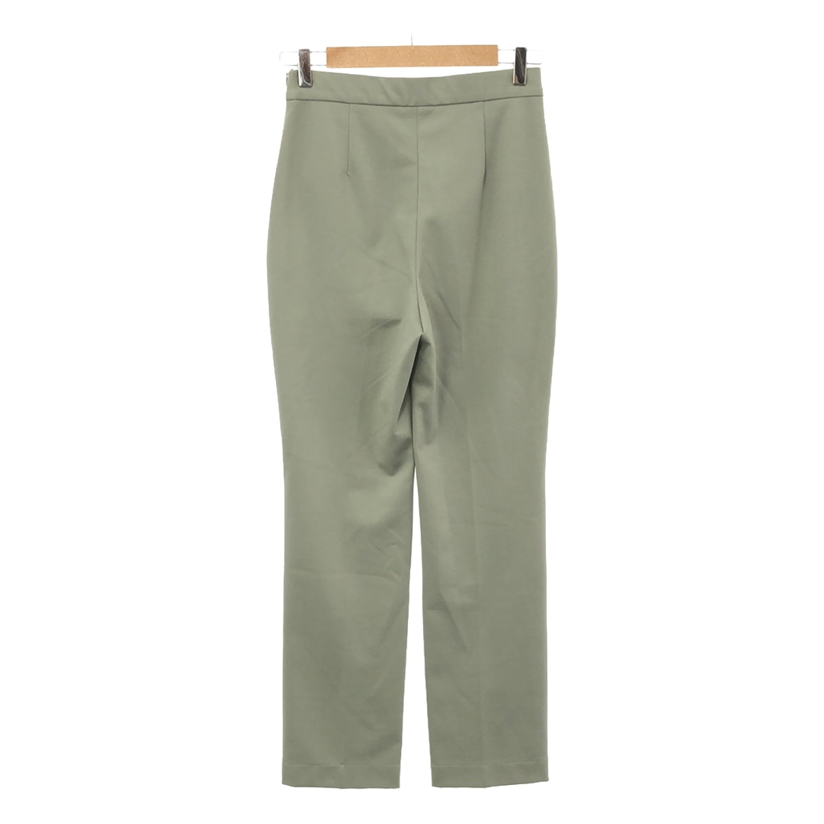 HARRIS WHARF LONDON / 해리스워프 런던 | Straight Leg Trousers Techno Viscose 바지 | 40 | 민트 | 여성