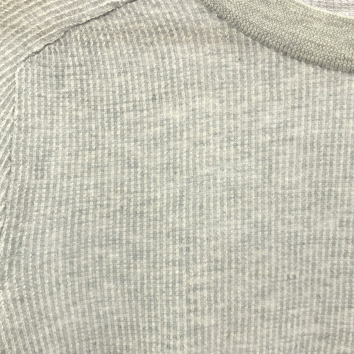 BALENCIAGA | 棉麻圓領上衣 | 36碼 | 灰色 | 女款