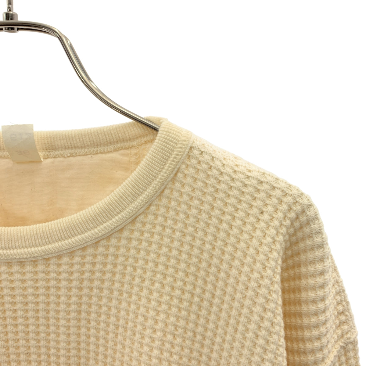 TAIGA TAKAHASHI / タイガタカハシ | LOT.612 LONG SLEEVE T-SHIRT / ワッフル クルーネック カットソー | 36 | メンズ