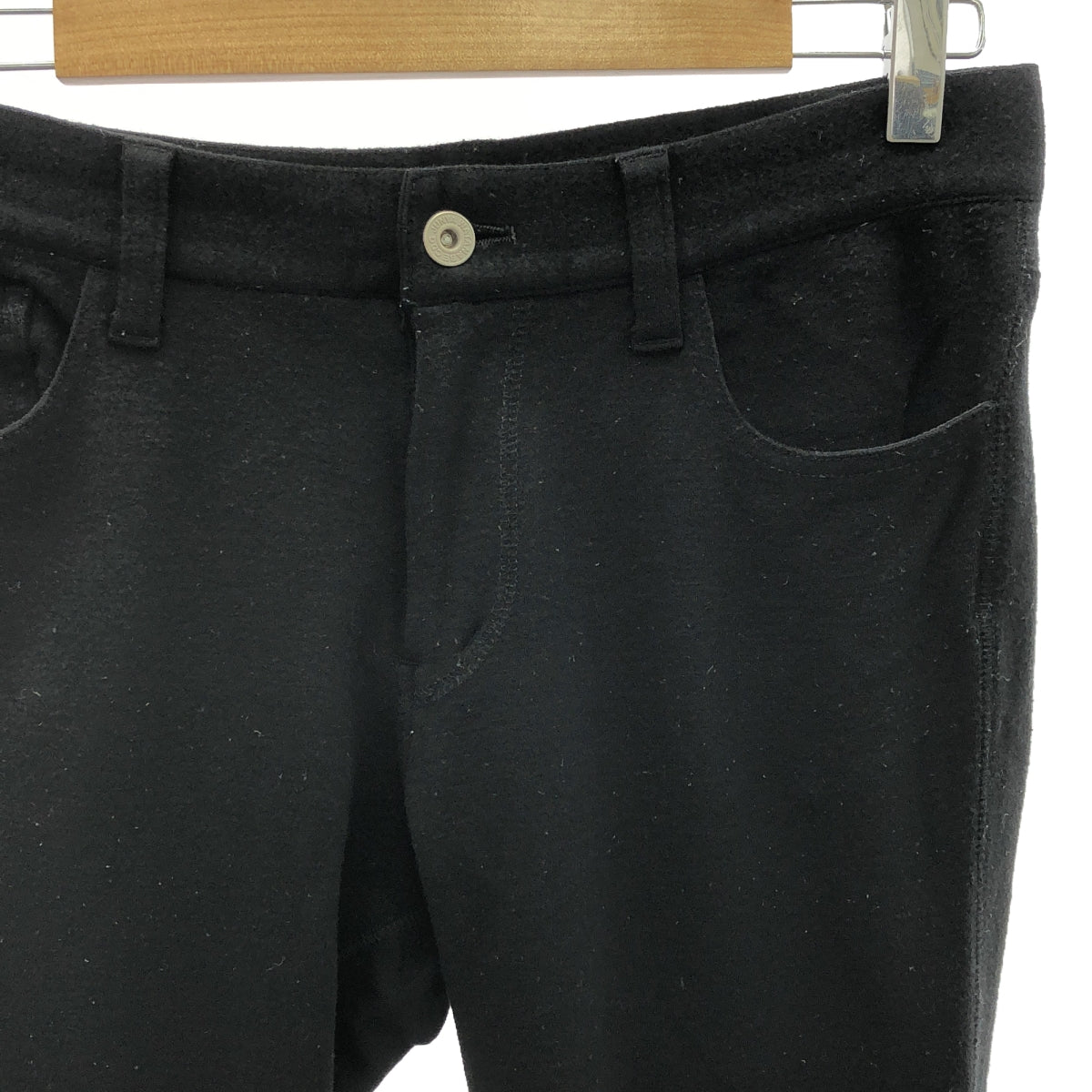 JUNYA WATANABE COMME des GARCONS / 준야와타나베 | 울 5 포켓 팬츠 | 블랙 | 여성