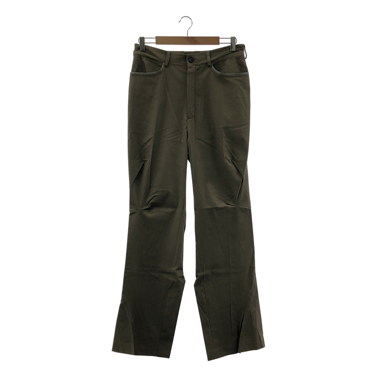 Kiko Kostadinov | 2024 秋冬 | OHNE K-DART TROUSER 聚酯羊毛垂墜喇叭褲 | 尺寸 46 | 男款