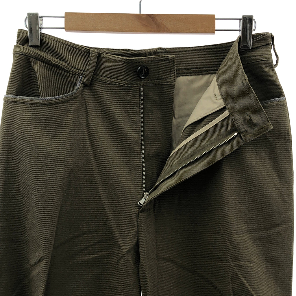 Kiko Kostadinov | 2024 秋冬 | OHNE K-DART TROUSER 聚酯羊毛垂墜喇叭褲 | 尺寸 46 | 男款
