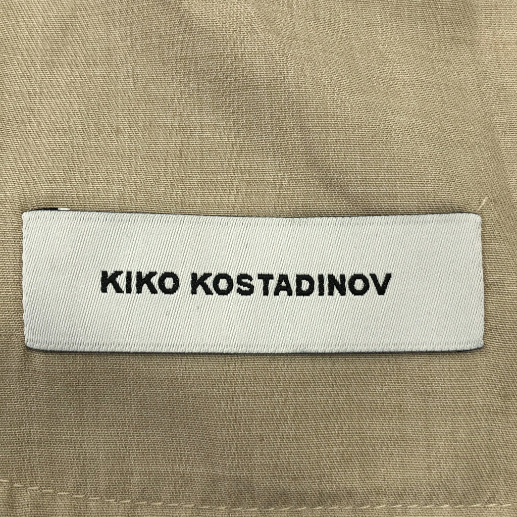 Kiko Kostadinov | 2024 秋冬 | OHNE K-DART TROUSER 聚酯羊毛垂墜喇叭褲 | 尺寸 46 | 男款