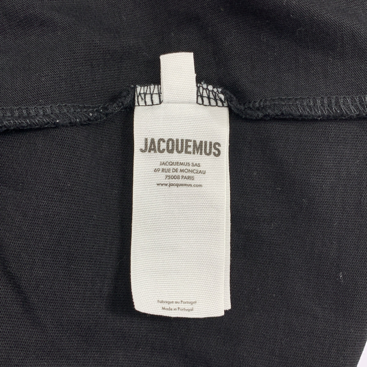 JACQUEMUS / ジャックムス | コットン ドッキング クルーネック ワンピース | M | レディース