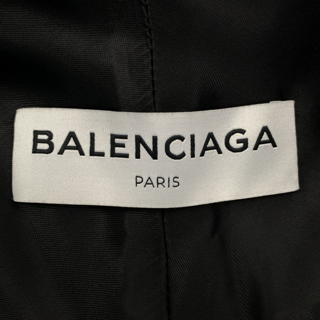 BALENCIAGA / バレンシアガ | スイングパーカー オーバーサイズ ナイロン コットン ハイネックジャケット | 34 | レディース