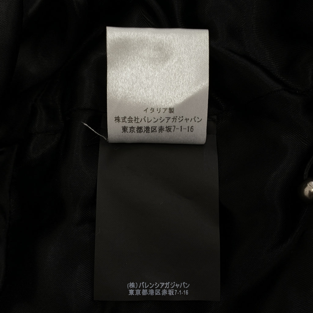 BALENCIAGA / バレンシアガ | スイングパーカー オーバーサイズ ナイロン コットン ハイネックジャケット | 34 | レディース