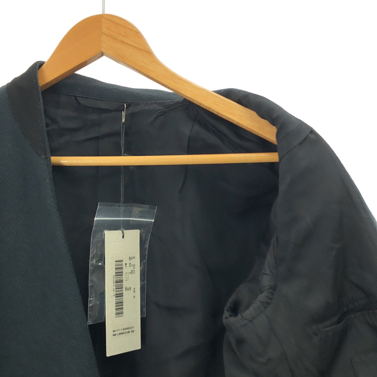 LAD MUSICIAN / ラッドミュージシャン | ウール ノーカラーコート | 46 | メンズ