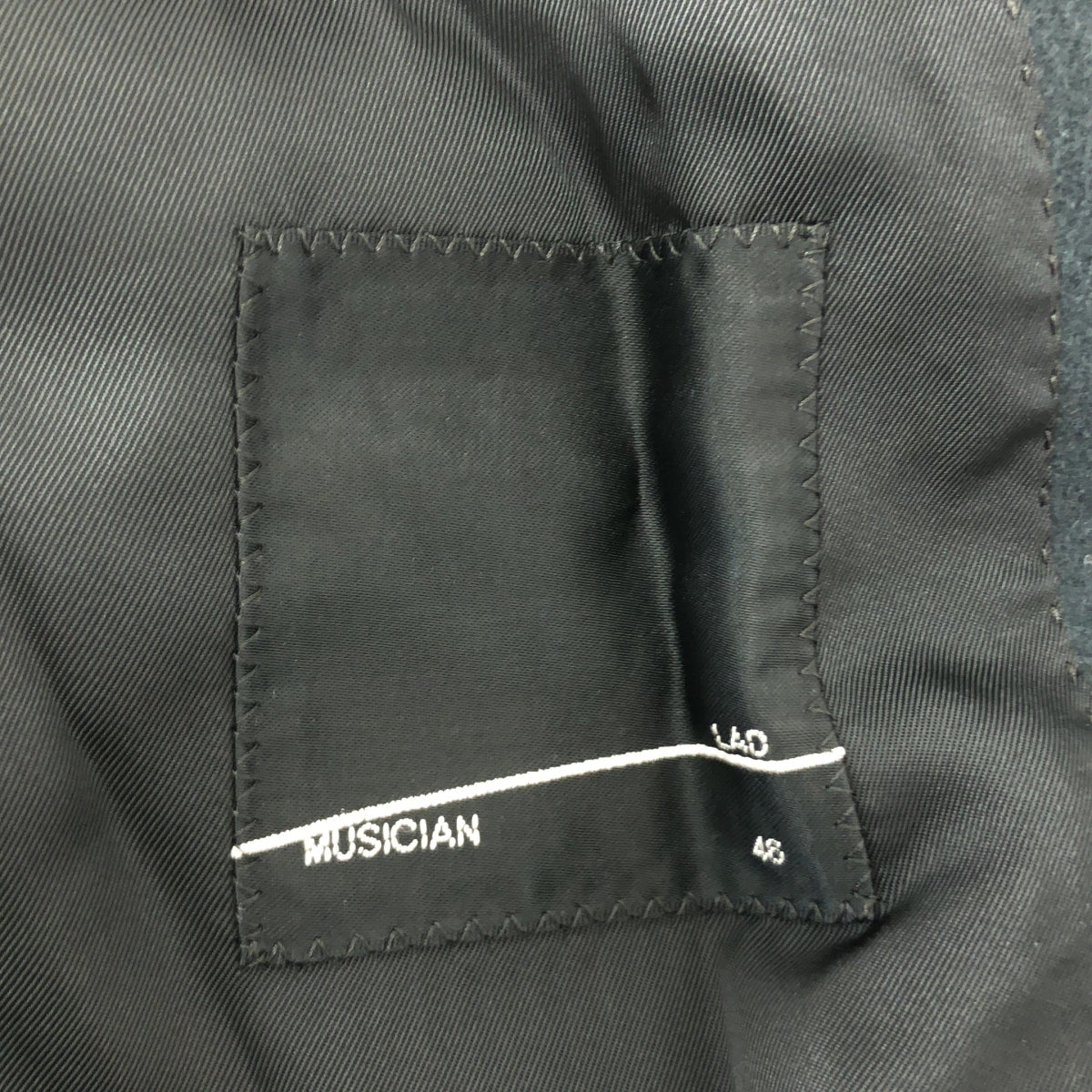 LAD MUSICIAN | 羊毛無領大衣 | 46碼 | 男士