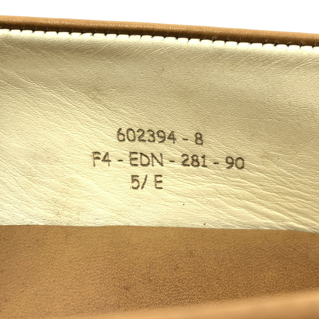 J.M. WESTON / ジェイエムウエストン | VERSAILLES PANNA AND GOLD BOXCALF レザー コインローファ | 5/E | レディース