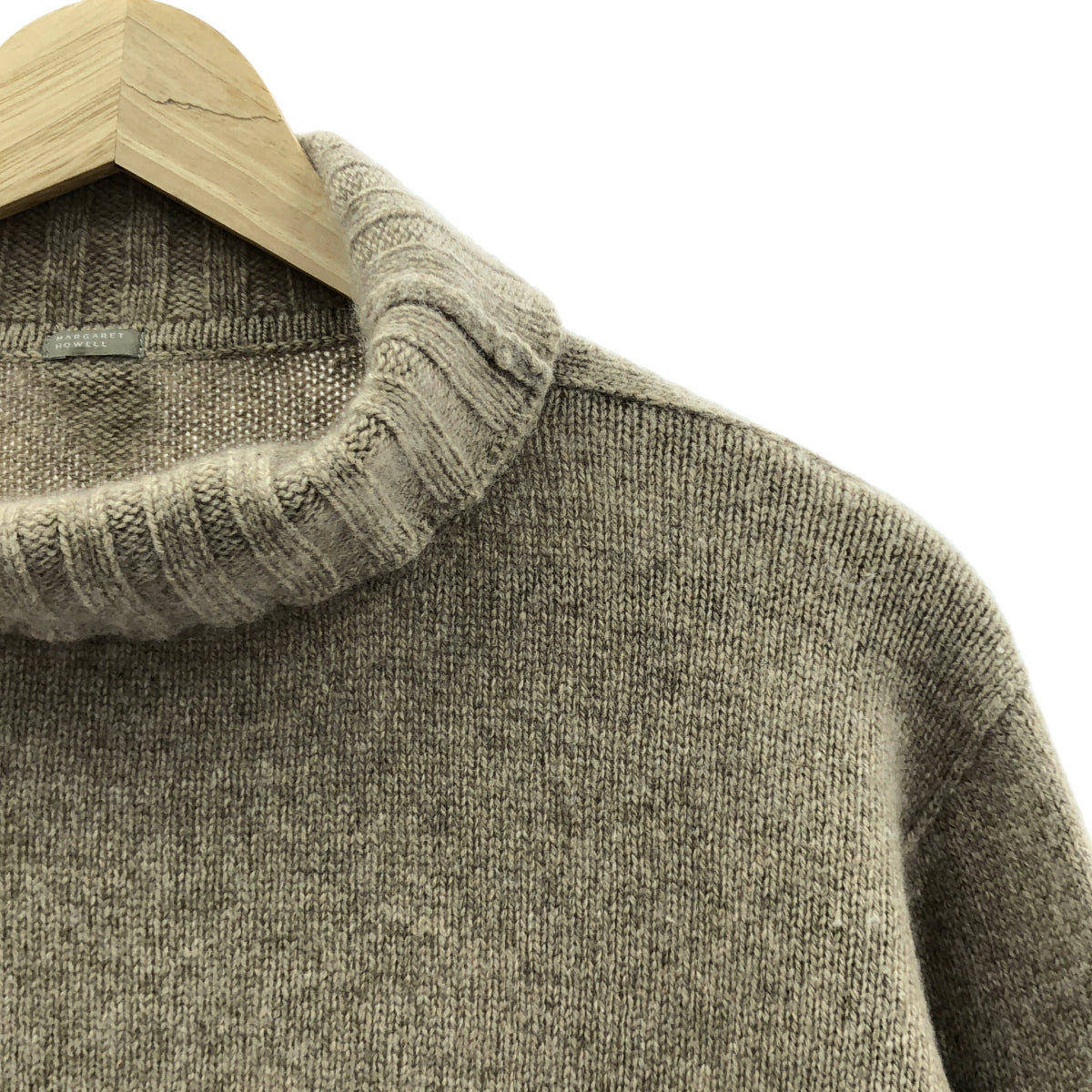 MARGARET HOWELL / マーガレットハウエル | カシミヤ タートルネックニット | F | レディース