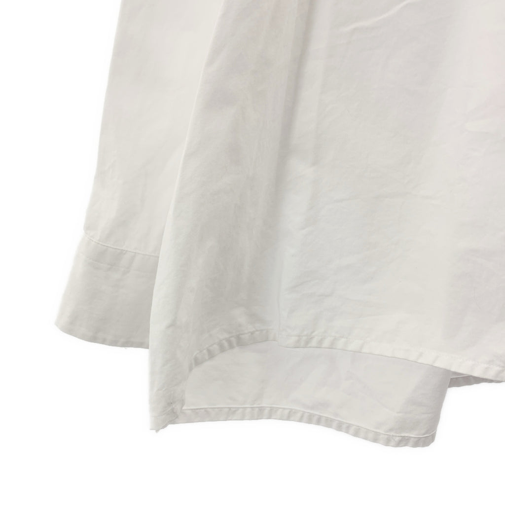 COMME des GARÇONS 針織布料 | 圓領褶皺襯衫式上衣 | S 碼 | 女款