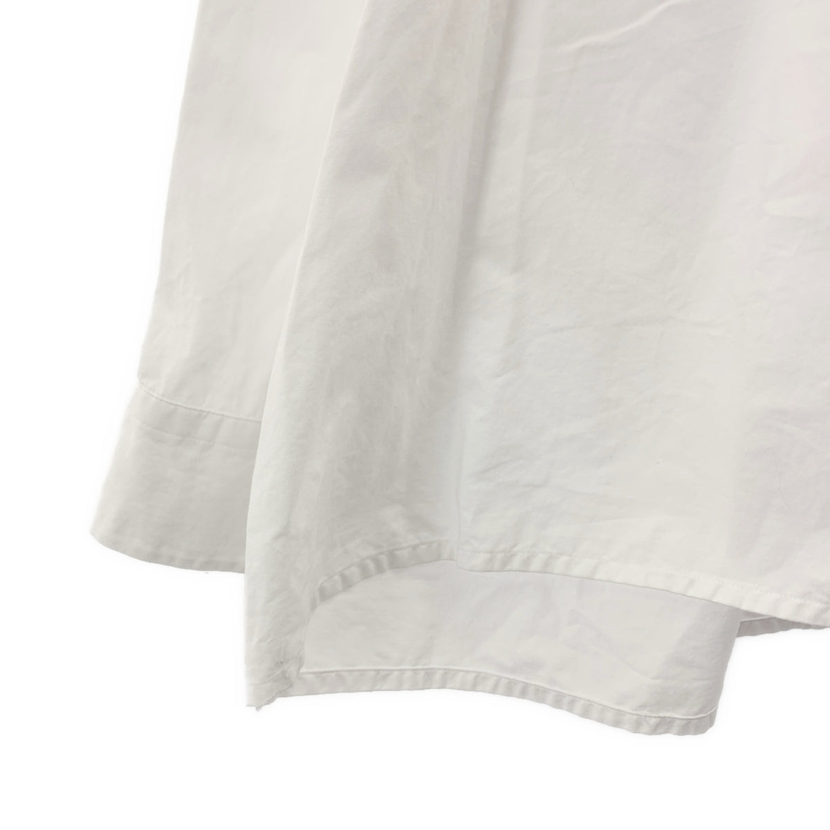 COMME des GARÇONS 針織布料 | 圓領褶皺襯衫式上衣 | S 碼 | 女款