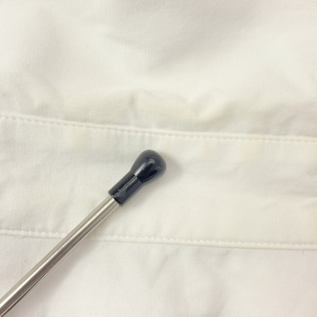 COMME des GARÇONS 針織布料 | 圓領褶皺襯衫式上衣 | S 碼 | 女款