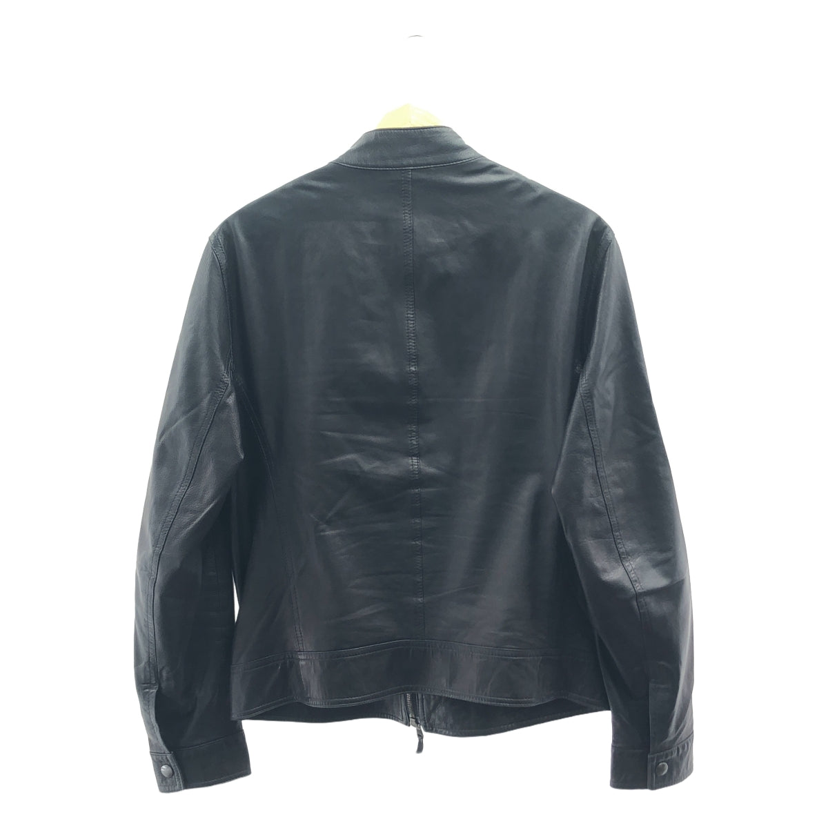 EMMETI | JURI / 羔羊皮單騎手外套 | 50 | 黑色 | 男款