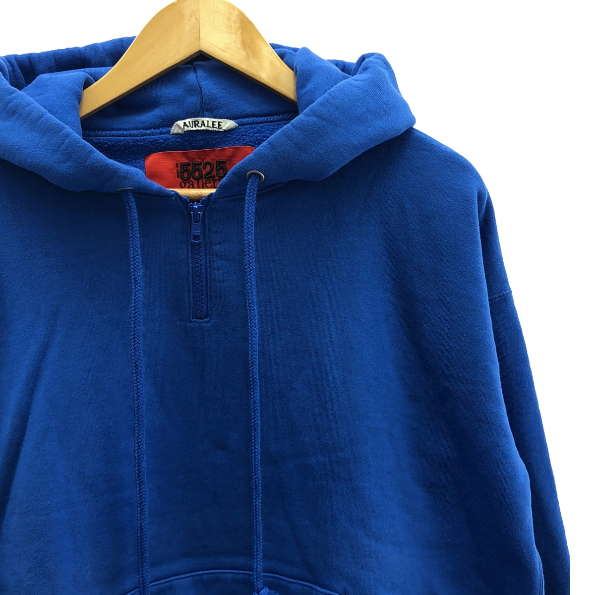 AURALEE / AURALEE | ×5525gallery Half-zip hoodie | 3 | Men's