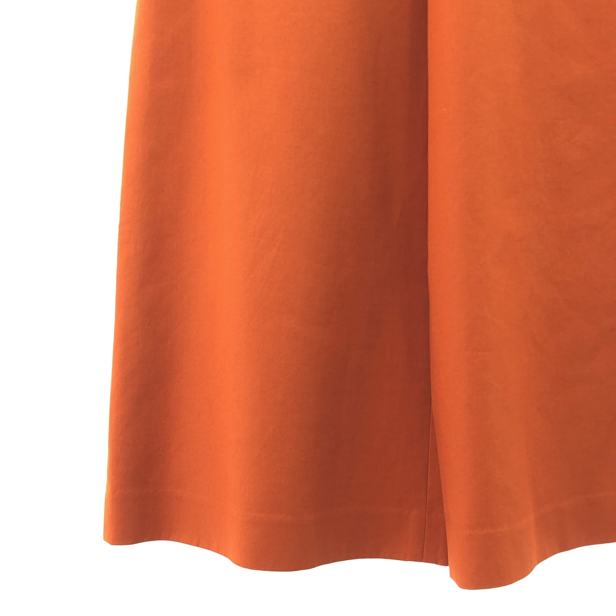 ENFOLD | 赤土色彈性棉寬褲 | 40碼 | 棕色 | 女款