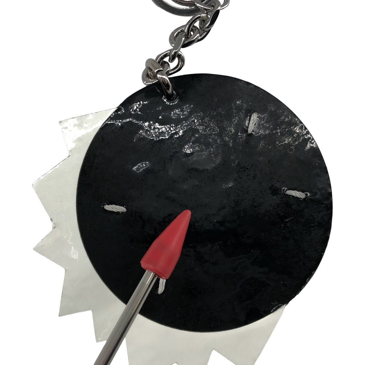 Maison Margiela / メゾンマルジェラ | 2021SS | カラーブロック レザー キーリング |