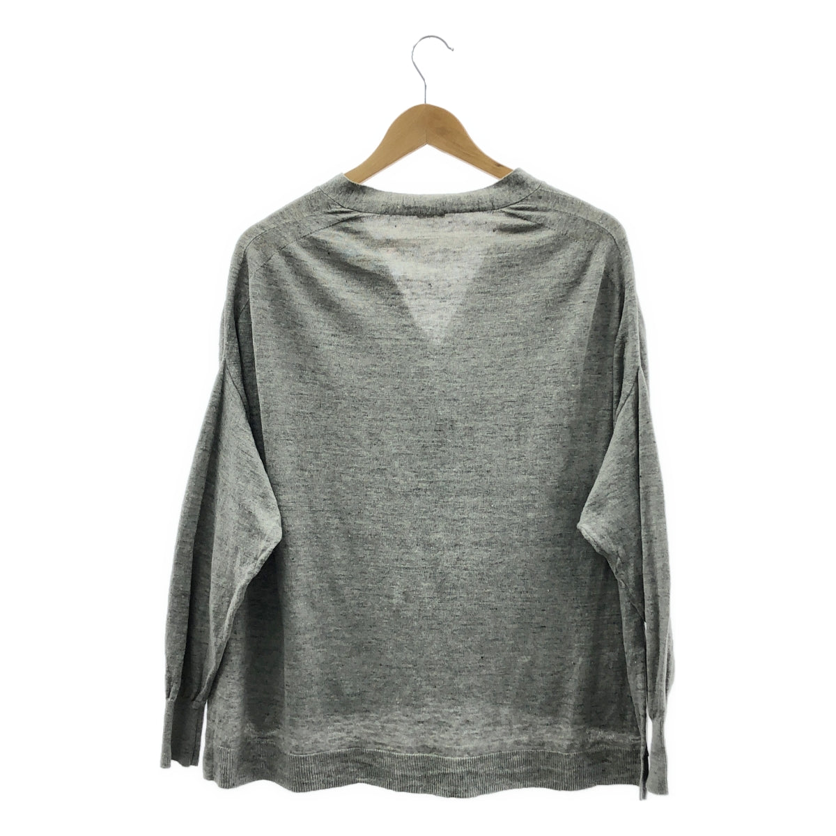 IENA / 예나 | 2022SS | Pasha / 린넨 코튼 와이드 V 넥 가디건 | M | 여성