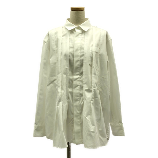 【美品】  sacai / サカイ | Cotton Poplin Shirt シャツ | 2 | ホワイト | レディース