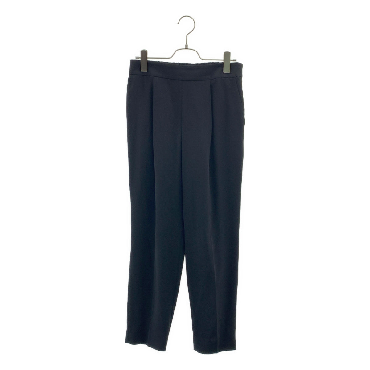 ADORE / 어도어 | 이지 폴리에스테르 라이트 백 웨스트 고무 팬츠 / 안감 첨부 | 36 |