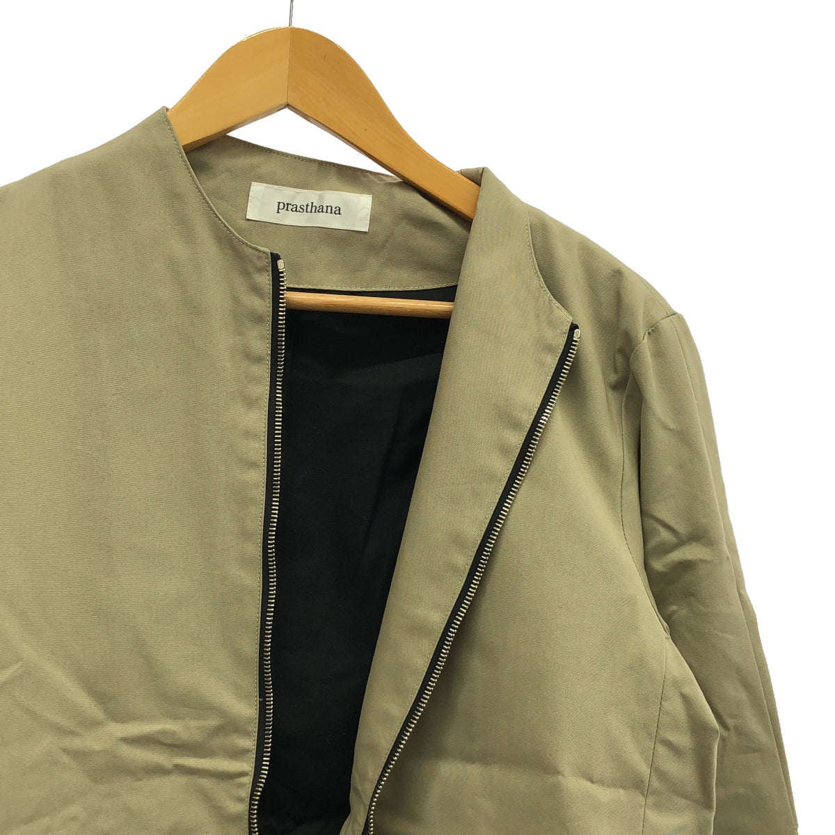 【新品】  prasthana / プラスターナ | fluent blouson | M | ベージュ | メンズ