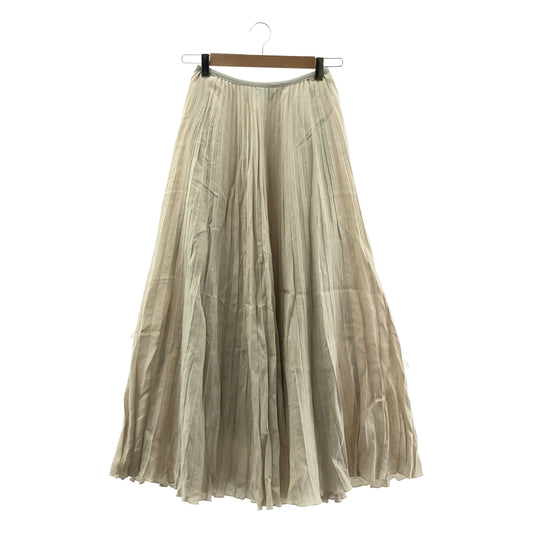 理論 | FRENCH LINEN PLEAT SKT 亞麻褶皺長裙 | P | 女款