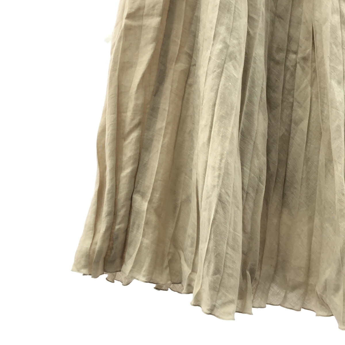 【史上最も激安】 theory / セオリー | FRENCH LINEN PLEAT SKT リネン プリーツ スカート